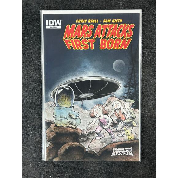 Mars Attacks The Savage Dragon, First Born, Image (1996 - 2014 Topps, Image, IDW - Picture 4 of 6